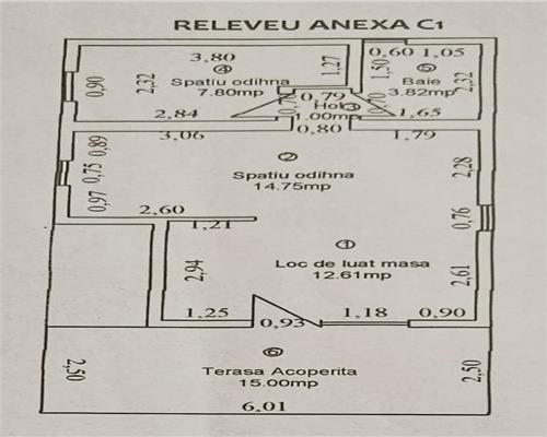 Casa individuala la cheie 2 camere 50mp | teren 2200 mp | Daia Noua