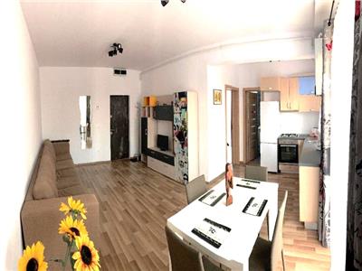 Apartament mobilat cu 2 camere balcon si parcare in Selimbar