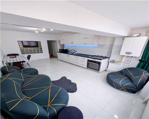 Apartament mobilat 4 camere pe 2 niveluri 79 utili in Terezian